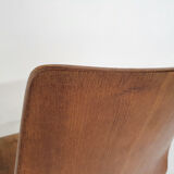 Set of two Friso Kramer for Auping '"Euroika" plywood dining chairs, The Netherlands 1960's