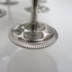 Set of six stainless steel cups from Letang-Rémy