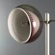Vintage floor lamp in brass and enamelled metal, design, Italy, 1960s