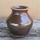 Vintage 1970s glazed stoneware vase
