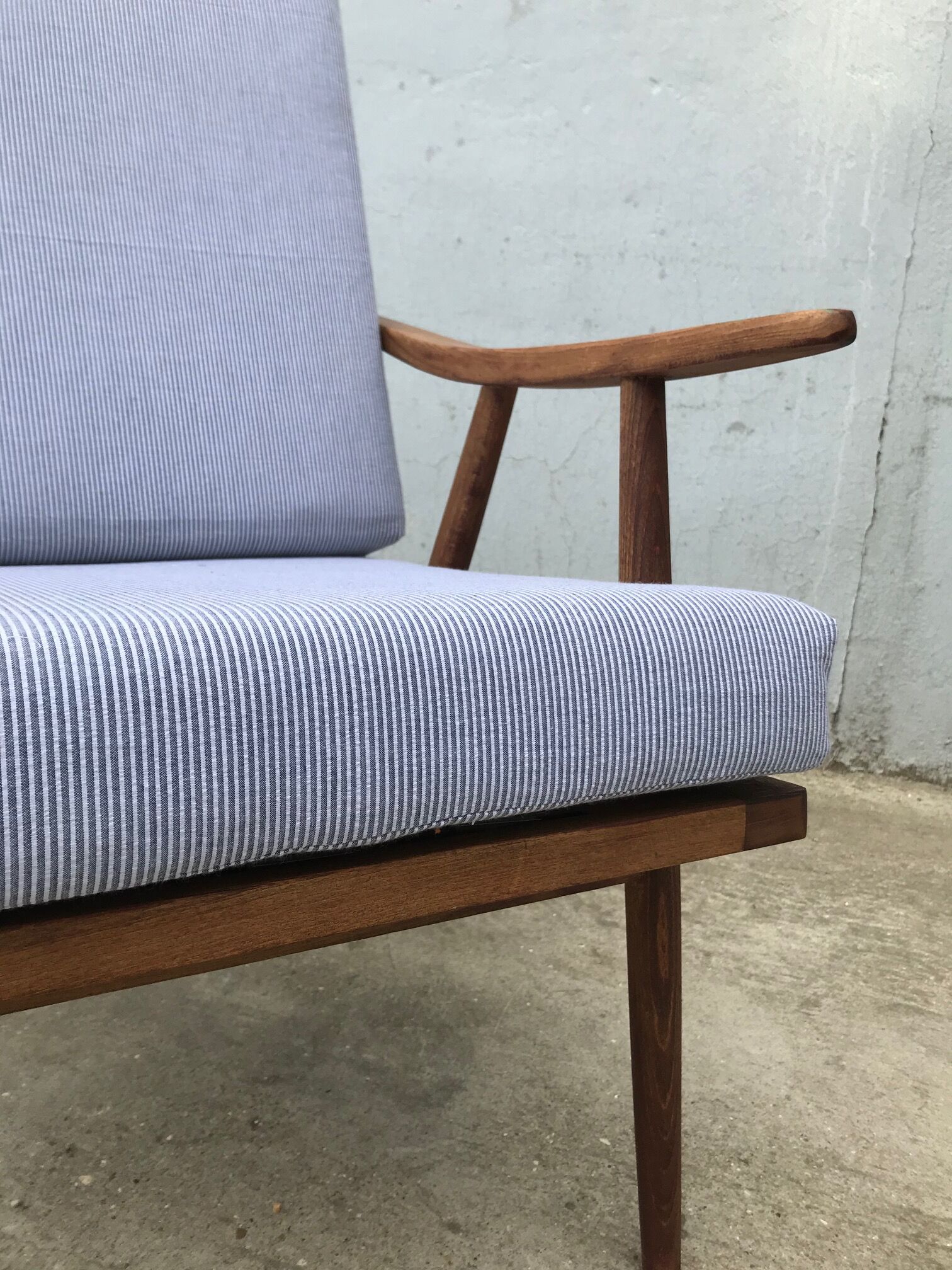 Boomerang armchair, edited by Thonet, 1960