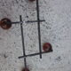 Porte manteau vintage à boules en bois