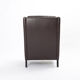 Mid-Century danish highback armchair with footrest