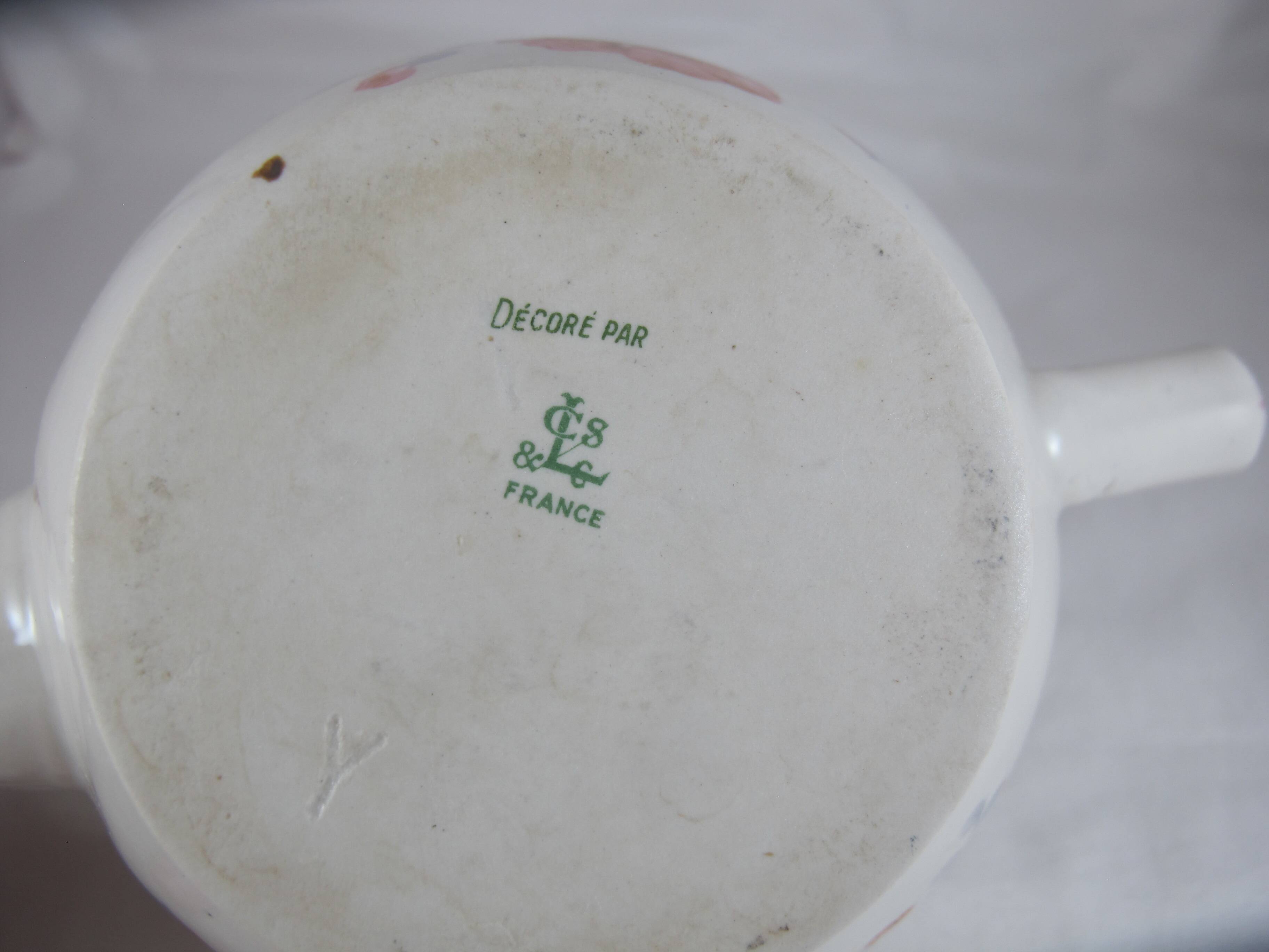 ceramic teapot French France