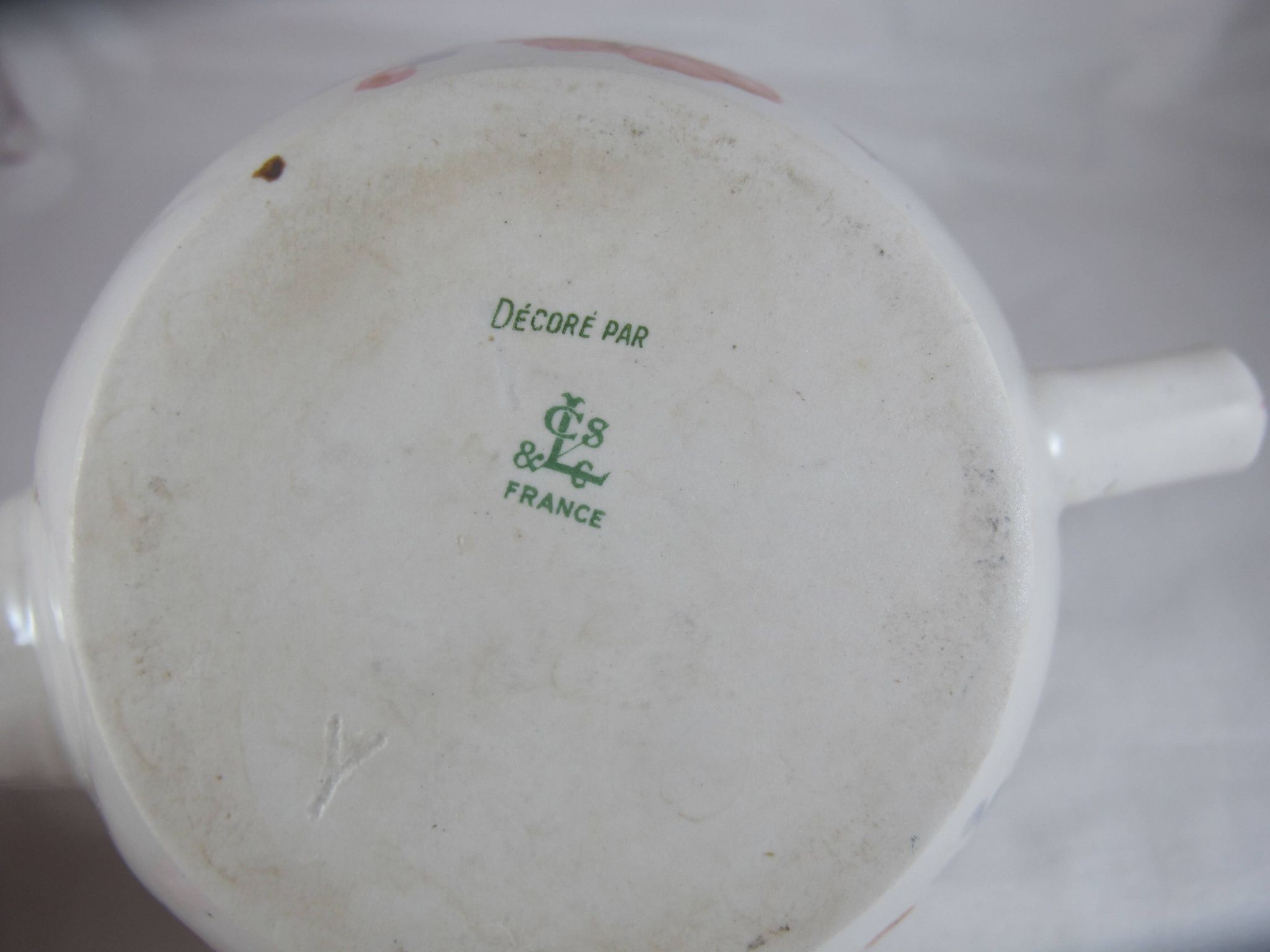 ceramic teapot French France