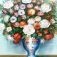 Vintage oil on canvas