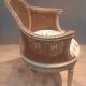 Caned armchair in Louis XVI style