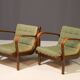 Pair of arm chairs by Karel Kozelka & Antonín Kropáček for Interier Praha,