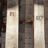 Pair of old decapes benches