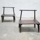 Ancient brutalist African chair
