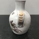 Former ceramic pitcher white decor birds painted