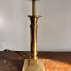 Antique Brass-Gilt Lamp Base Candle Holder Louis XVI XV Style