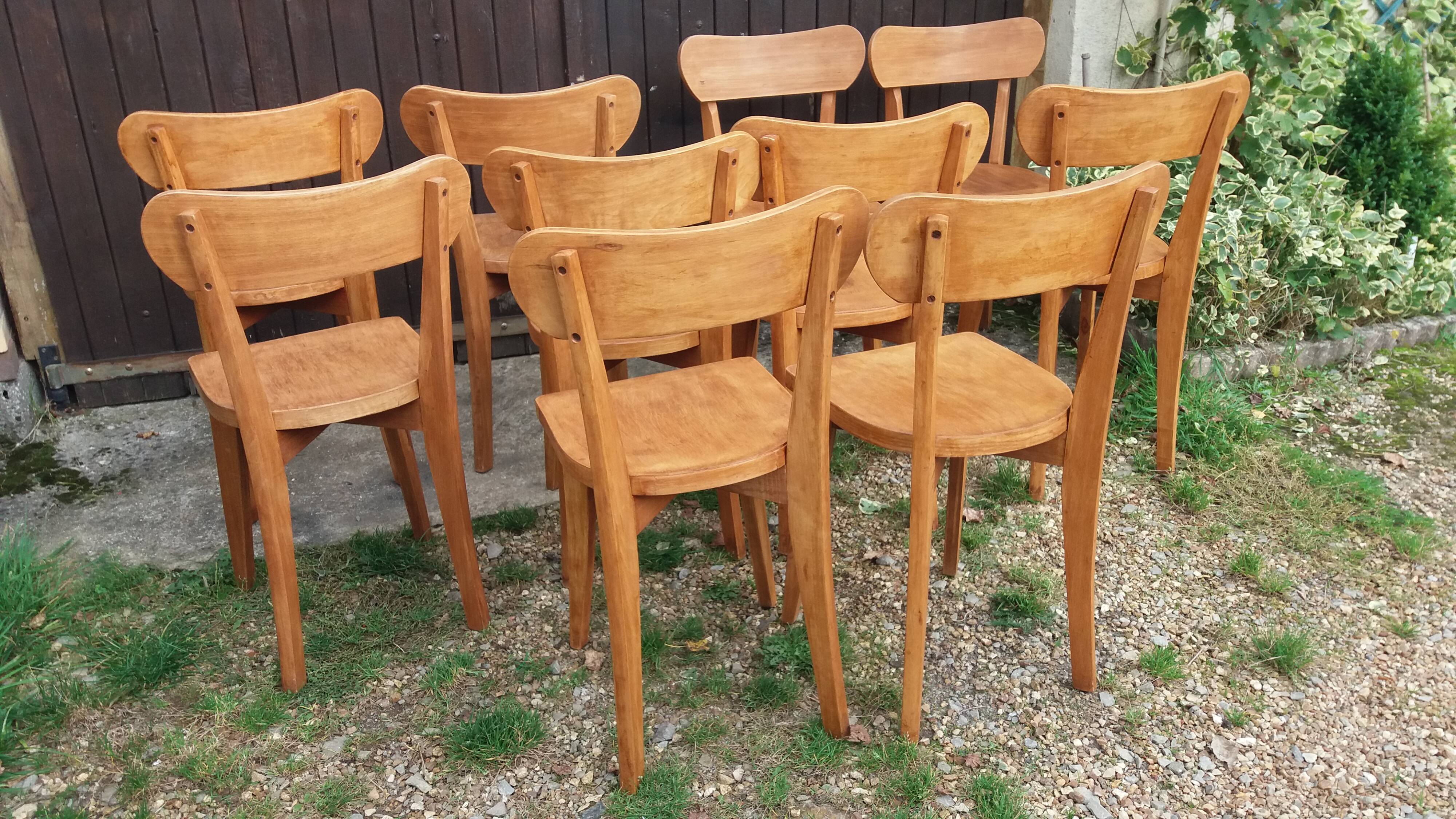 10 bistro chairs