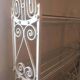 20th Century Wrought Iron Florist Shelf France 1920