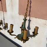 Pair of chandeliers