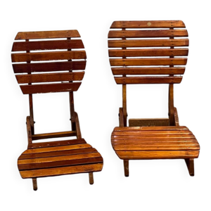 Chaises pliantes