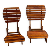 Folding chairs