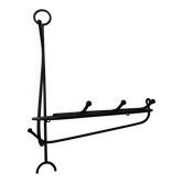 Wall coat rack