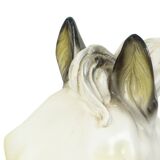 Large Classical Bust Parthenon Horse Greek Style Plaster 39cm