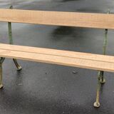 Old garden bench cast-cast foot