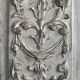 Pair of Louis XVI cupboard doors in carved wood, late 19th century.