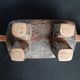 African stool in carved wood, probably Lobi – Burkina Faso