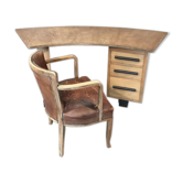 Bureau et fauteuil Art Déco