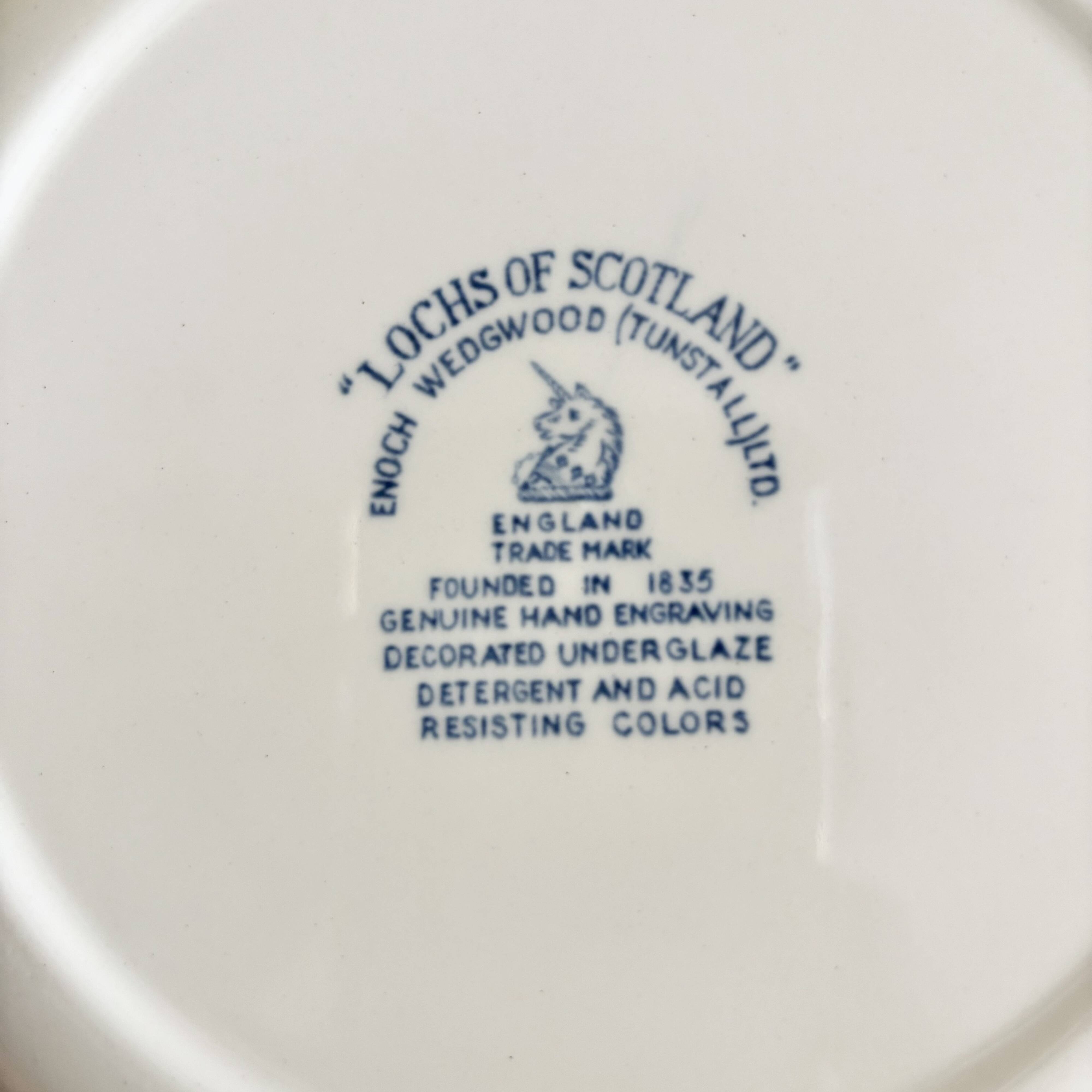 English soup plates
