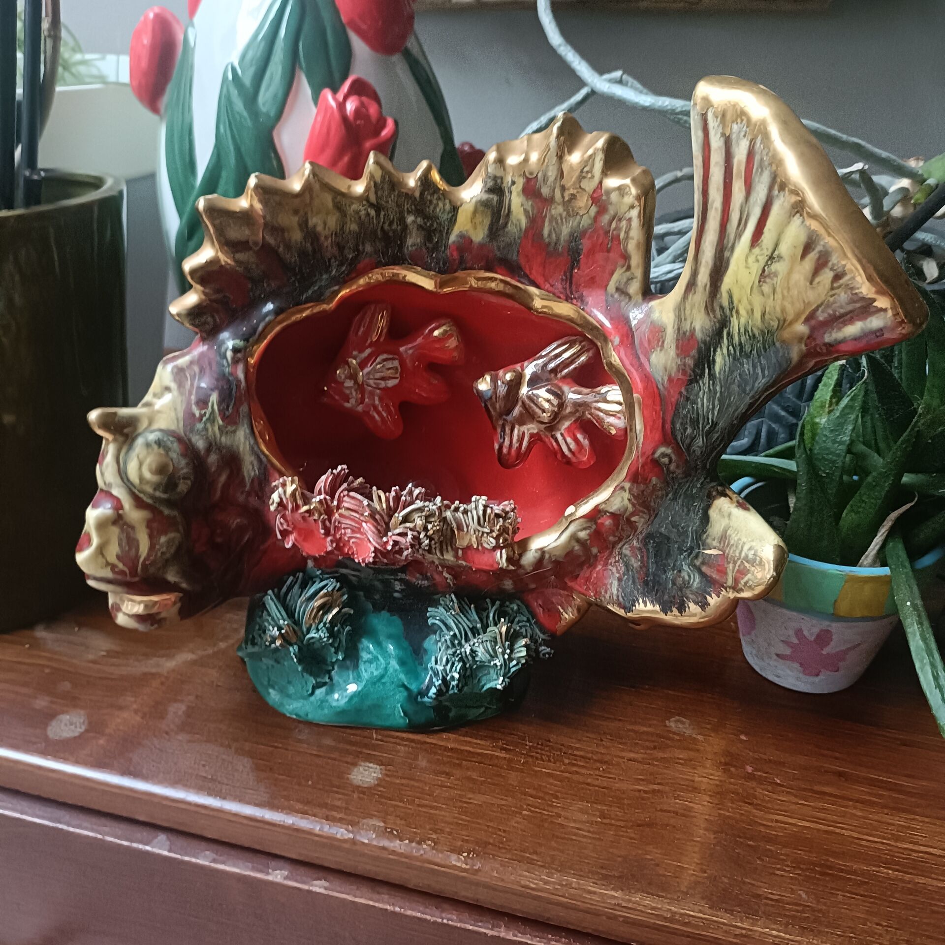 Lampe veilleuse poisson Vallauris