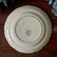 Large round ironstone dish Bourgeois