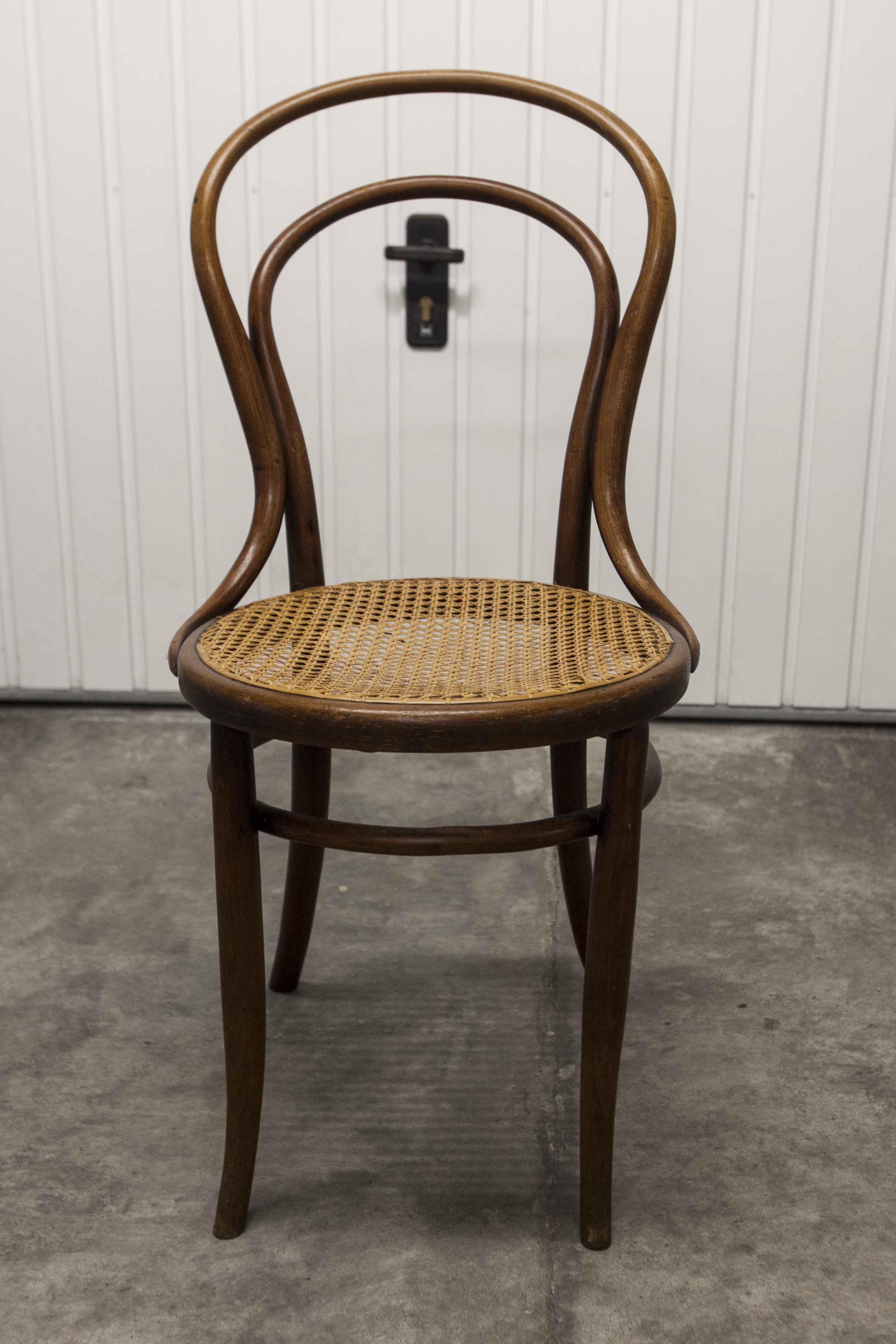 Bistro chair bentwood 1900 canning
