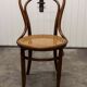 Chaise bistrot bois courbé 1900 cannage