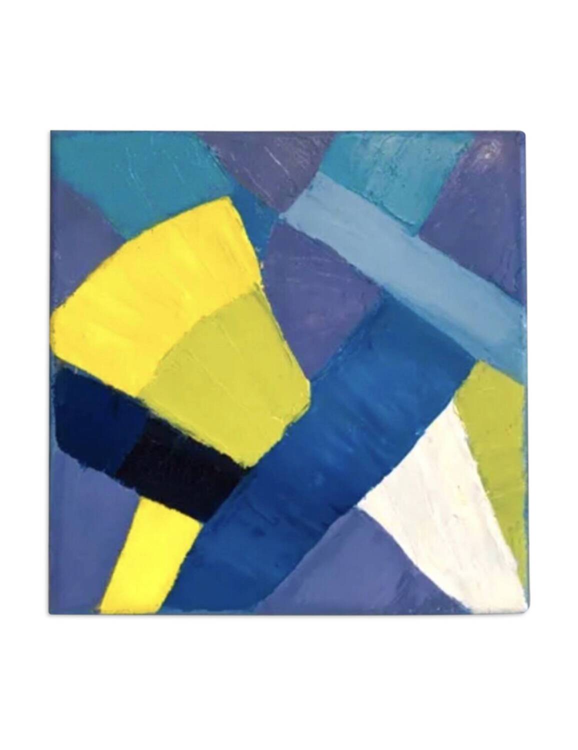 Oil painting with knife