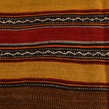 4x7 Handmade Red Anatolian Vintage Rug, 135x219Cm