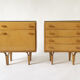 Pair of Nightstands, Novy Domov, Czechoslovakia, 1960s