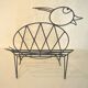 Iron magazine rack, 1930s