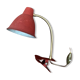 Bedside lamp with clip-on 50s