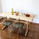 Set of 4 restored vintage chrome chairs.