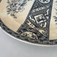 Old blue night ironstone plate for Vermont Frè shop.