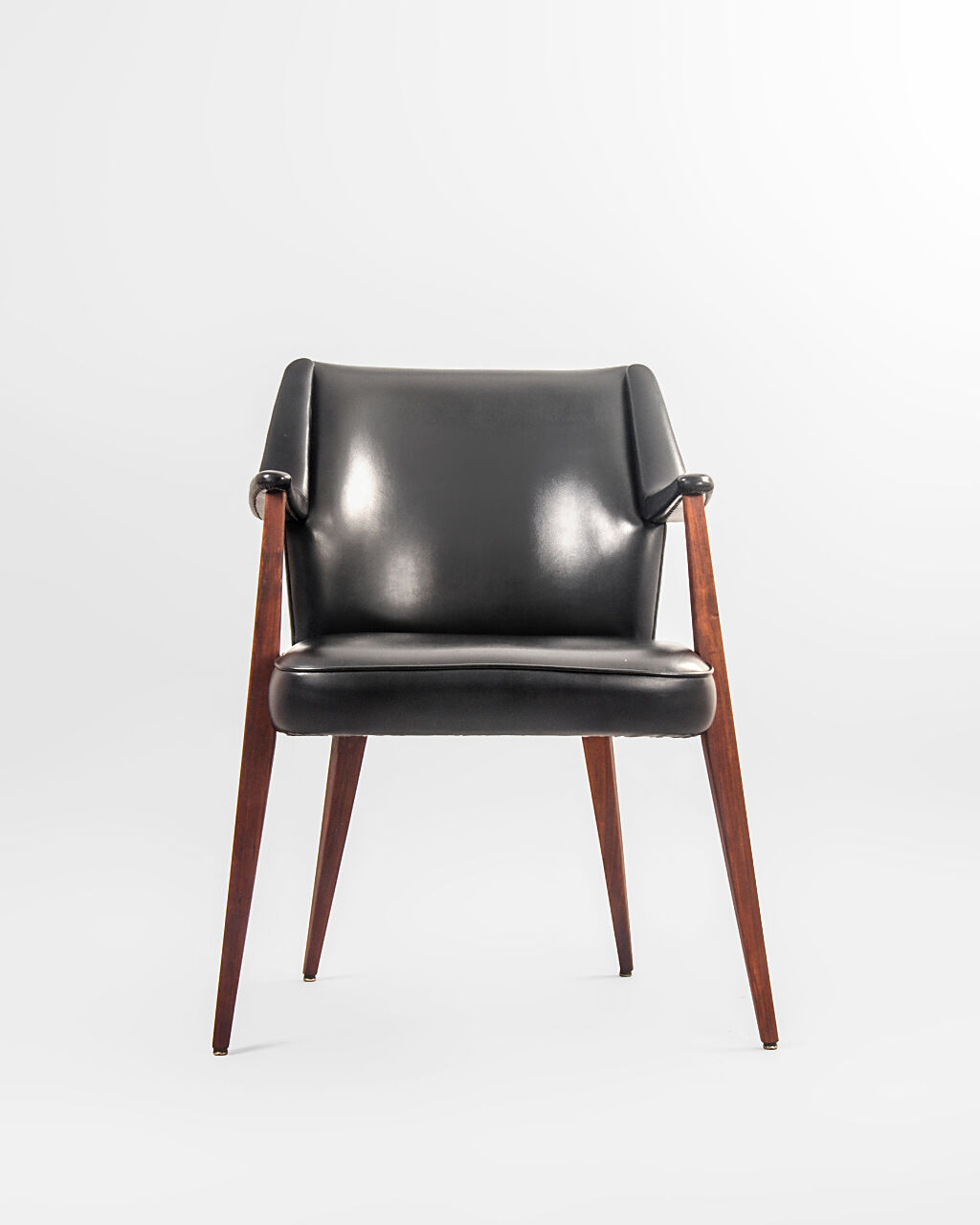 Mid century teak armchair