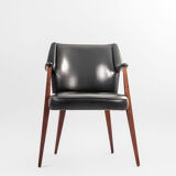 Mid century teak armchair