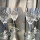 Suite of 4 port or wine glasses st louis crystal cooked wine glasses transparent chantilly model table art