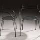 Lot table and chairs Pascal Mourgue