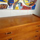 Commode vintage scandinave pieds compas année 50