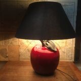 Lampe pomme en céramique