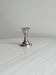 Small lightweight metal candlestick