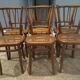 Suite of 6 chairs by Bistrot Austro-Hungarian Fium 1890
