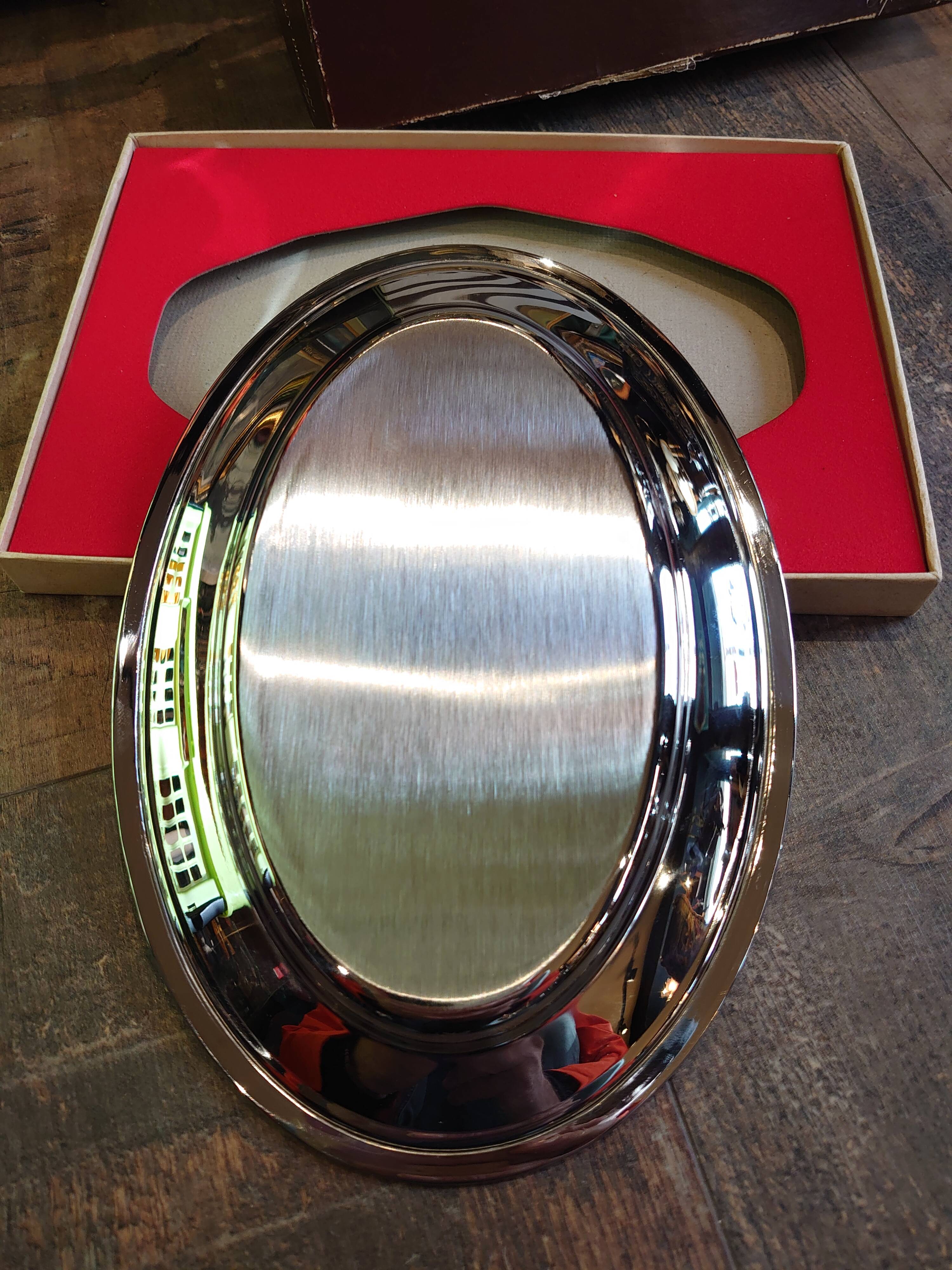 Stainless steel platter Guy Degrenne