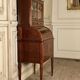 Cylinder desk in solid mahogany, late 18th century