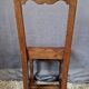 Chaise Lorraine en chêne, XIXe
